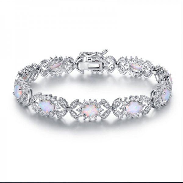 Jewelry Fashion Zircon Opal Bracelet
